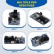 thumbnail image 3 of TPA3116 Amplificador de Potencia Estéreo Bluetooth 5.0 Entrada Estéreo de 2 X 50 W y 3,5 mm Compatible con Sintonización DC12 V-24 V Duradero, 3 of 5