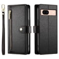 thumbnail image 2 of GANGXUN Étui en Cuir à Rabat pour Google Pixel 8a - Longs et Courts, design wallet, 2 of 5