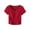 Red, variant on Nestiefly Womens Short Sleeve Shirts with Built in Bra V Neck Basic Tee Tops Summer Athletic Workout Yoga Padded Shirts Coffee L