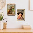 thumbnail image 3 of Figura 2 Uds. Placa Metal Vintage Pintura Hierro Rectangular Bar para El 30x40cm, 3 of 9