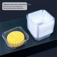 thumbnail image 3 of AKEGAMN 100Pcs Various Sizes Grade Moon Cake Trays Thick Mooncake Packaging Box Container Holder It is constructed of composite material. There are 4 sizes for you to choose from. The moon cake tray, 3 of 5