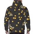 thumbnail image 7 of Haiem Bumblebee Patterned Men's Hoodie with Kangaroo Pocket - Ideal Pullover Sweatshirt for Daily Wear, Travel, and Home-X-Large, 7 of 7