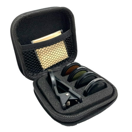 Lens Filter s for Phone View Lens, Professional Photography Lenses with Lens Clips + Storage Bag, Easy to Install