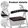 thumbnail image 5 of HELLHERO Valentines Day Walker Rollator Seat Back Cover for Seniors Adult American Flag Rollator Seat Covers Comfortable Moisture Wicking for Elder, 5 of 7
