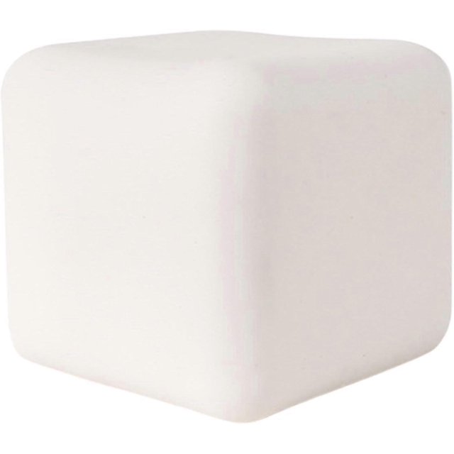 2 To Fu Squeeze Toy, Square Squeeze Ball, White To Fu Stress Ball, To Fu Stress