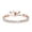 Rose Gold, variant on Krdevn Gold Plated Adjustable Slider Tennis Bracelet Round CZ Inlaid Box Chain Pull Clasp Stackable Wedding Party Women Wrist Jewelry