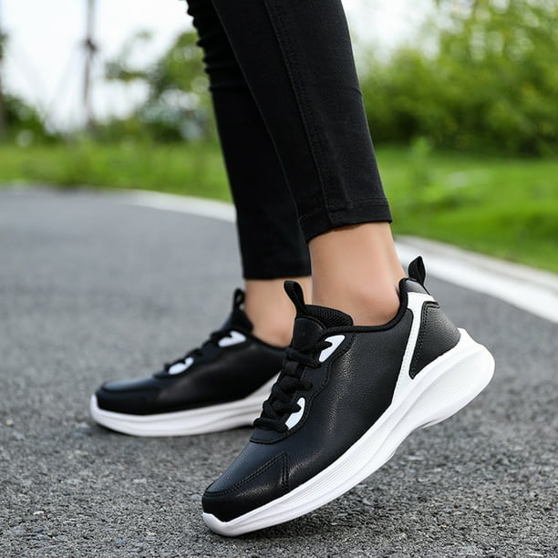 Women s Sneakers Female Sneakers Adult Womens Shoes Sneaker Women 8 Women Sneakers Casual Pattern New Pattern Solid Color Simple Fashion Thick Bottom