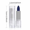 thumbnail image 3 of Halloween Ice Lipstick Matte Lip Gloss Gothic Festival Colored Lipstick, 3 of 7