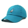 thumbnail image 5 of Dalix Pigeon Embroidered Cap Cotton Baseball Dad Hat for Men & Women Casual Cool in Teal, 5 of 5
