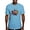 Baby Blue, variant on - Pugs Ninja T Shirt Men's Classic T Shirt - Fitted T-Shirt, Vintage Fit Soft Cotton Tee