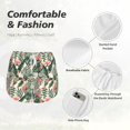 thumbnail image 4 of KLL Palm Trees and Tropical Pattern Shorts Women,Athletic Shorts High Waisted Running Shorts Pocket Sporty Short Gym Elastic Workout Shorts-Small, 4 of 7