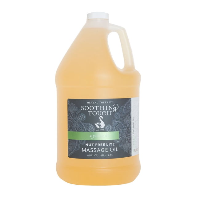 Aceite de masaje Soothing Touch W67354G sin frutos secos, 3,78 L, sin perfume