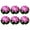 Pink, variant on 6 Pack 5.9 Inch LED Floating Lotus Flower Lights, Waterproof Water Induction Night Lamp for Swimming Pool Pond Garden Decor, Multicolor