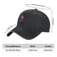 thumbnail image 6 of Loras College Hat Adult Adjustable Classic Washed Casquette Cap Hat Baseball Cap, 6 of 8