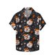 thumbnail image 5 of Blusa y camisa de manga corta con cuello vuelto para hombre Camisa de manga corta con estampado navideño para hombre Tops casuales con cuello vuelto Camisa Blusa Tops para hombre, 5 of 5