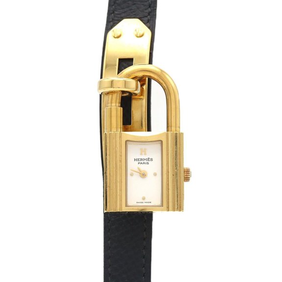 Pre-Owned Hermes Kelly GP KE1.201 Quartz Watch
