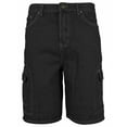 thumbnail image 2 of Men's Denim Cargo Shorts Premium Cotton Multi Pocket Jean - Stoash Blue 40, 2 of 2