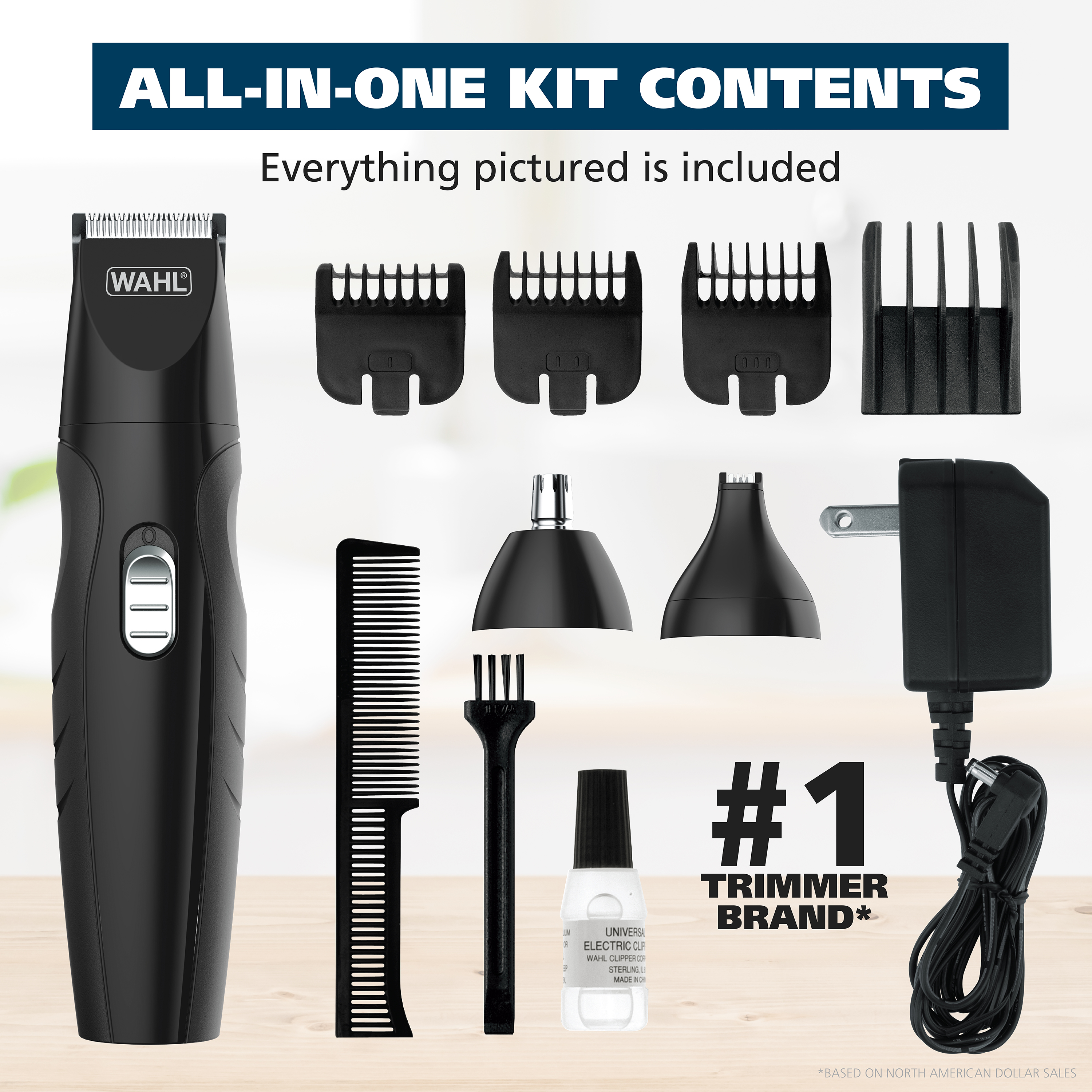 Wahl All In One Rechargeable Beard & Mustache Trimmer photo 3