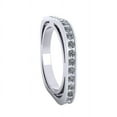 thumbnail image 3 of 1.25Ct Round Cut Natural Diamond Euro Style Square Anniversary Eternity Band Ring 18k FG VS1, 3 of 3