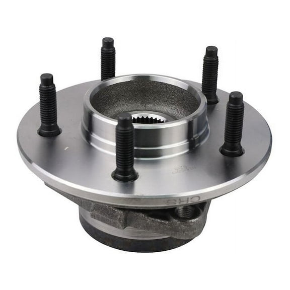 Front Wheel Bearing Hub Assembly - with M12 Wheel Bolts - Compatible with 1997 - 2000 Ford F-150 4WD with 2-Wheel ABS Brakes 1998 1999