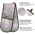 thumbnail image 2 of Yayeee Double Oven Mitt Kitchen Heat Resistant Baking 35" x7" Quilted Glove, Purple Deer, 2 of 6