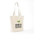 thumbnail image 7 of CafePress - Celery Not Pizza Tote Bag - Unisex Canvas Tote Bag, Beige, 1-Piece, 7 of 7