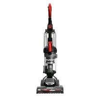 Eureka Dash-Sprint Upright Vacuum, Dual Motor, Lightweight, Pet Turbo, LED Headlights, Black and Red, NEU610