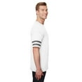 thumbnail image 2 of G500VT Gildan Heavy Cotton Adult Victory T-Shirt-White/Graphite Heather-XS, 2 of 3