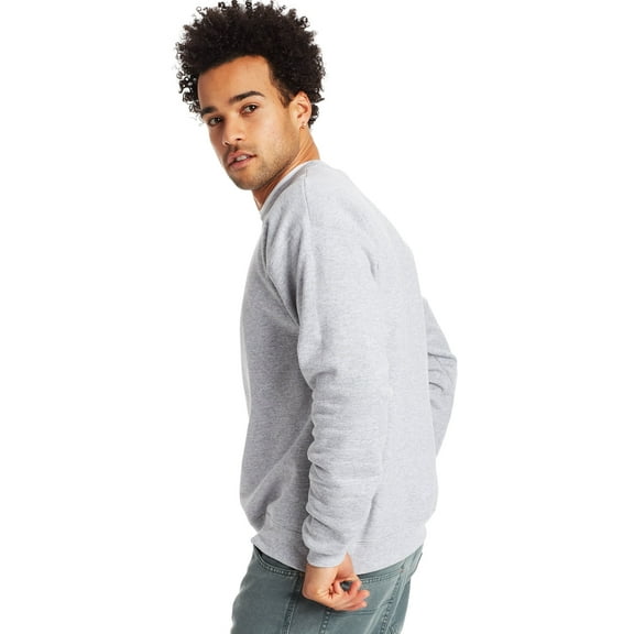 Hanes Mens EcoSmart Fleece Sweatshirt 2-Pack