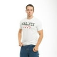 thumbnail image 3 of R52-MAR-WHT-05 Seal Beach, Applique Military T-Shirts, Marines, White, 2X -Large, 3 of 5