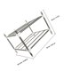 thumbnail image 2 of unbranded Organizador De Ollas Y Sartenes Plateado Para Uso Y Duradero, 2 of 7