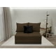 thumbnail image 2 of Love Seat El Bazar Store Orlando Chocolate Tela Lino nacional, Sillon 2 plazas, Modular, 2 of 5