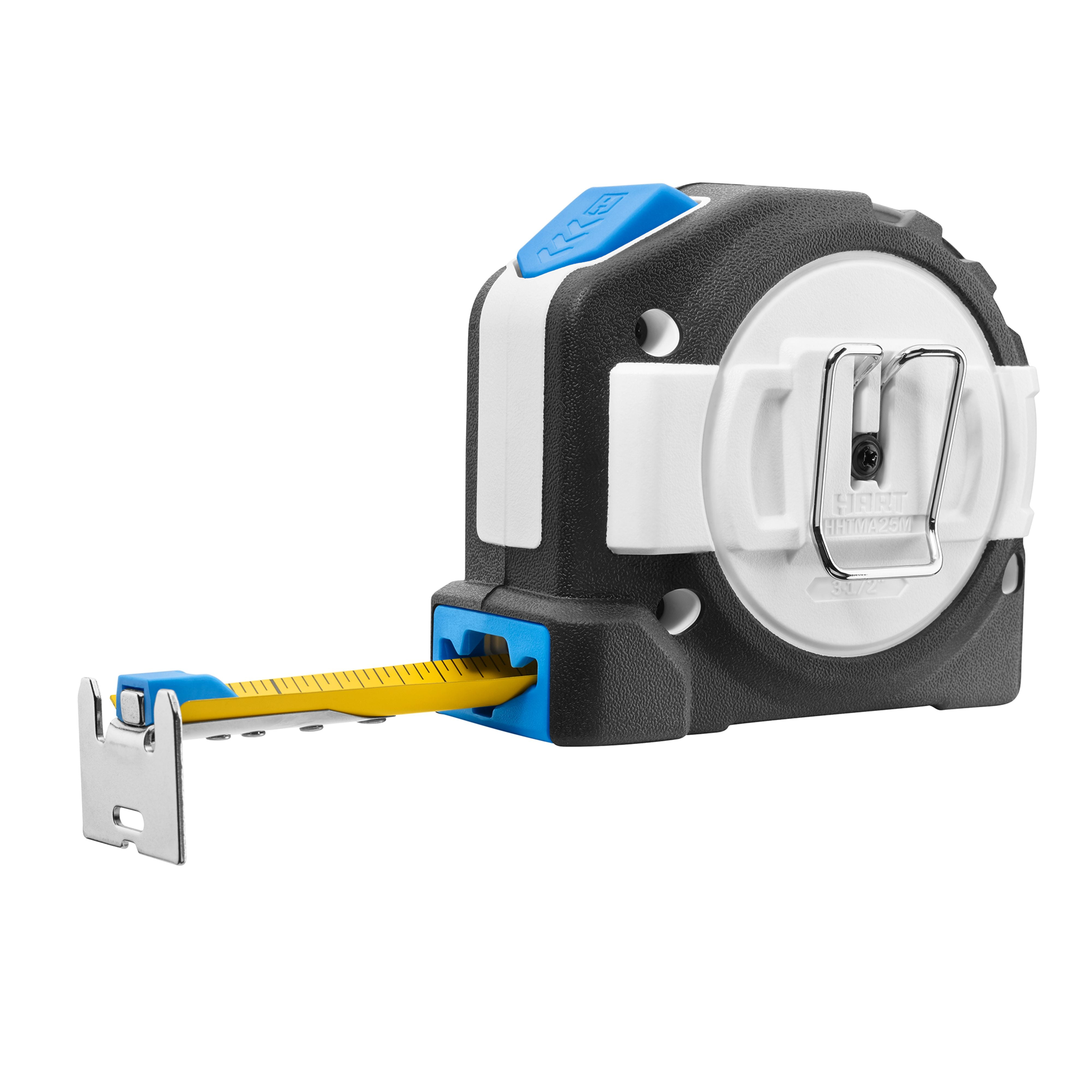 HART 25Foot Autolock Tape Measure, Fraction Markings