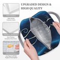thumbnail image 3 of Lsque Cat Sketch Print Lunch Bag, Insulated Lunch Box, Small Leakproof Cooler Food Lunch Containers Reusable High Capacity Lunch Tote Bags, 3 of 6