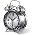 thumbnail image 1 of Loud Alarm Clock for Adults with Heavy Sleepers, 4" Silent Non-Tick Quartz with Backlight, Dual Ringtones, 1 of 5
