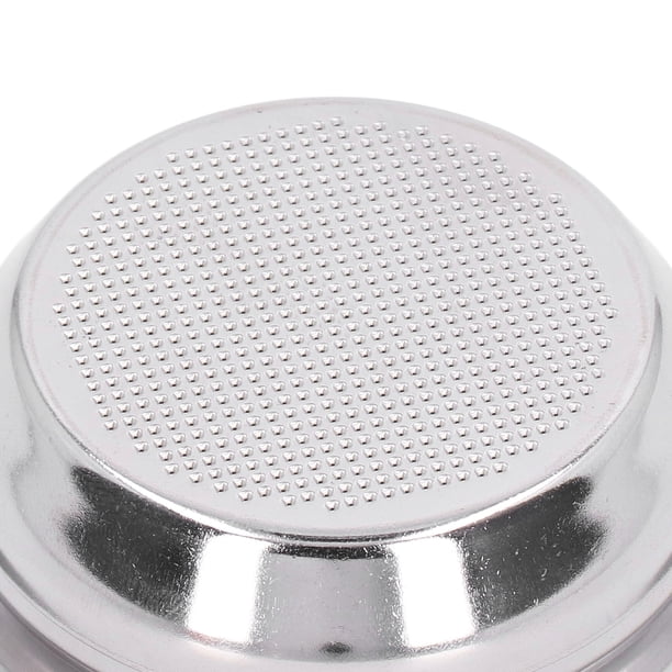 Récipient 600ml Acier Inoxydable Pour Porte-Filtre Expresso - Bol Argenté Avec Tige Tampon Amovible Et Base Antidérapante