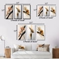 thumbnail image 4 of Designart "Hyperrealistic Gerbera Blossoms I" Floral Daisy Framed Wall Art Set Of 3 - White Gerbera Frame Gallery Set For Office Decor, 4 of 6
