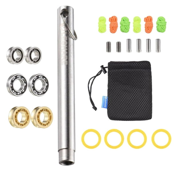 Herramienta de extracción de rodamientos Hugo Kits de rodamientos de yoyo Alta elasticidad Durable Resistencia al desgaste Ejes Cuerda para Estilo A