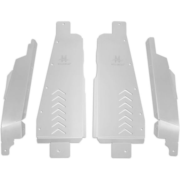 Anti-Theft Cat Shield, Fits 2000-2006 Toyota Tundra RWD - Miller CAT .125" Aluminum Catalytic Converter Protection