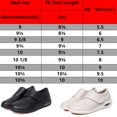 thumbnail image 3 of Diabetic Shoes for Women Wide Width Walking Sneakers Elderly Edema Shoes for Swollen Feet, 3 of 8