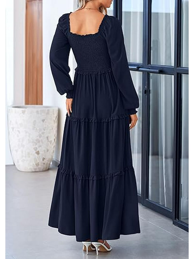 green emerald velvet dress Womens Summer Dresses 2025 Trendy Smocked Boho Spaghetti Strap Pleated Maxi  Dress Oversized V Neck Floral Drawstring Dresses Vintage Lightweight Swing Flowy  Dress Resort Vacation Beach Sundress at Amazon Women's Clothing store main image 1
