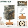 thumbnail image 3 of A Tiger Bedside Table Lamp Desk Warm Lights with USB Charging Port Cylinder LED Lamps for Bedroom Living Room Office, 3 of 7