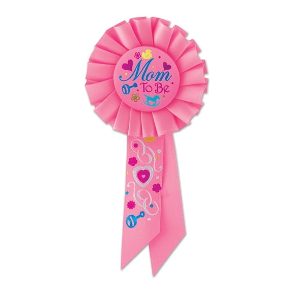 Beistle Mom To Be Rosette (Case of 6)