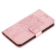 thumbnail image 4 of Designed for Samsung Galaxy S25 Ultra Case Wallet for Women, Flip Folio Cover with Embossed PU Leather Kickstand Credit Card Holder Magnetic Wrist Strap Protective Case for S25 Ultra, Rosegold, 4 of 6