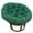 Forest Green, variant on 42 in. Rattan Papasan Chair with Solid Twill Cushion, Black