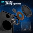 thumbnail image 2 of Tocadiscos de vinilo Udreamer, 40 W, Bluetooth, negro, 2 of 7