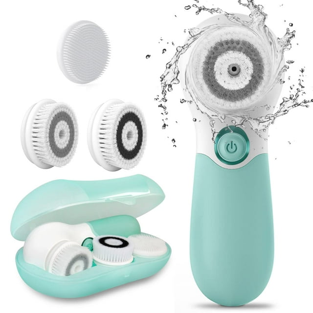 Cepillo limpiador facial TouchBeauty, exfoliante eléctrico