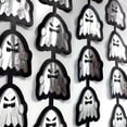 thumbnail image 4 of Hxlamzoo Halloween Ghost Curtain - Spooky Floating Ghosts Design, Semi-Transparent Rain Silk Door Decor for Parties & Photo Backdrops | 1x2m Reusable Holiday Decoration, 4 of 9