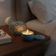 thumbnail image 5 of Velas Aromáticas Retro Decorativas | 40 Horas de Duración | Regalo para Amigas | Vela de Cera Azul 4X6X6Cm | 1 Unidad, 5 of 7