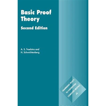 Pre-Owned Cambridge Tracts in Theoretical Computer Basic Proof Theory Book 43 (Paperback)